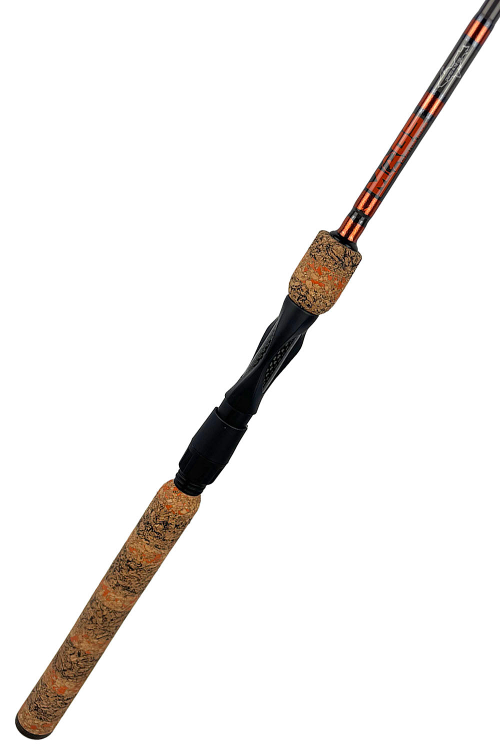 7'6 Medium Mod-Fast Spinning with Metallic Copper Wraps and Metallic Steel Trim