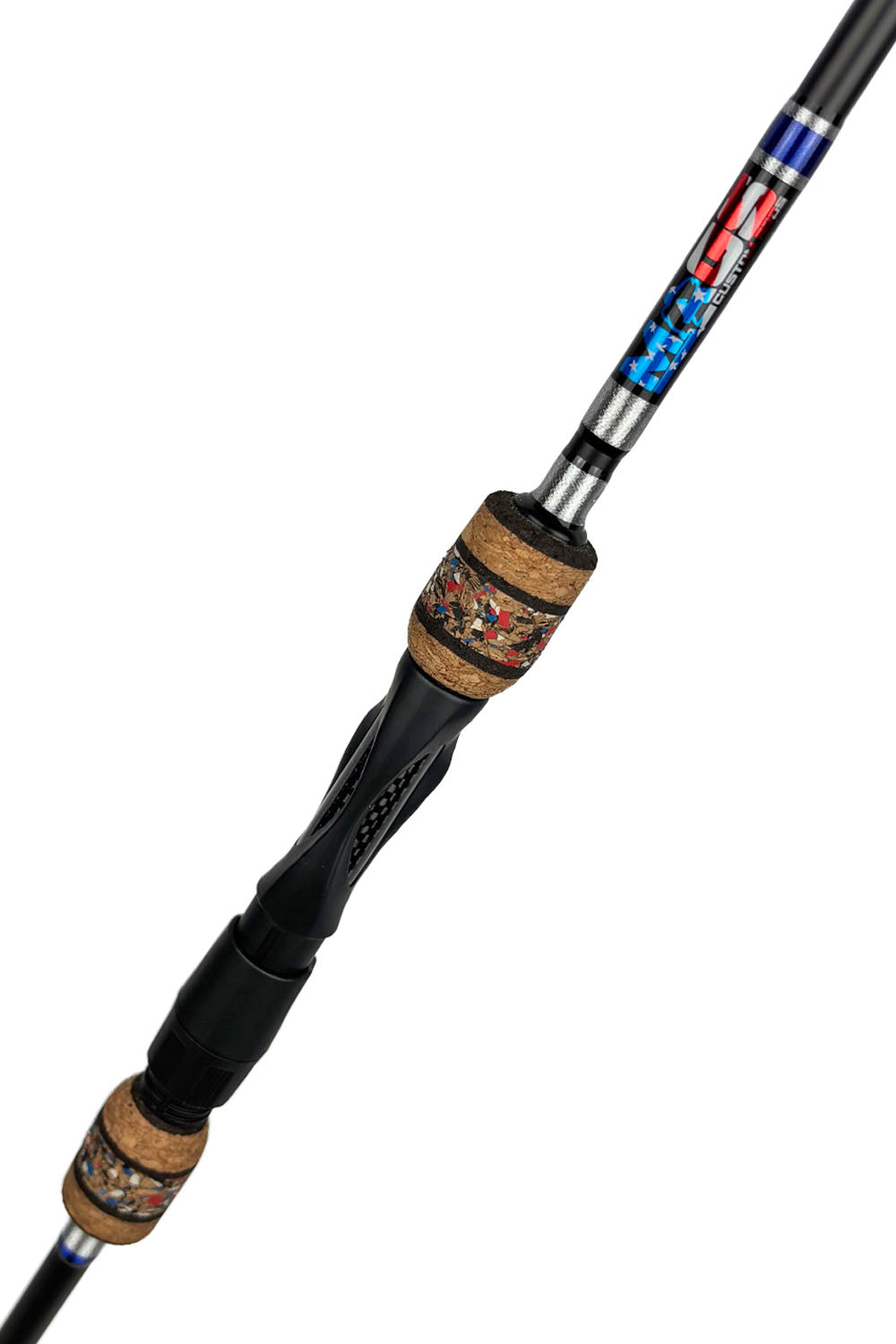 7'8 ML X-Fast Spinning with Metallic Silver Wraps