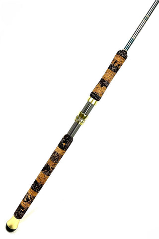 11'6 Mod Fast Centerpin Float with Gray Wraps and Gold Trim
