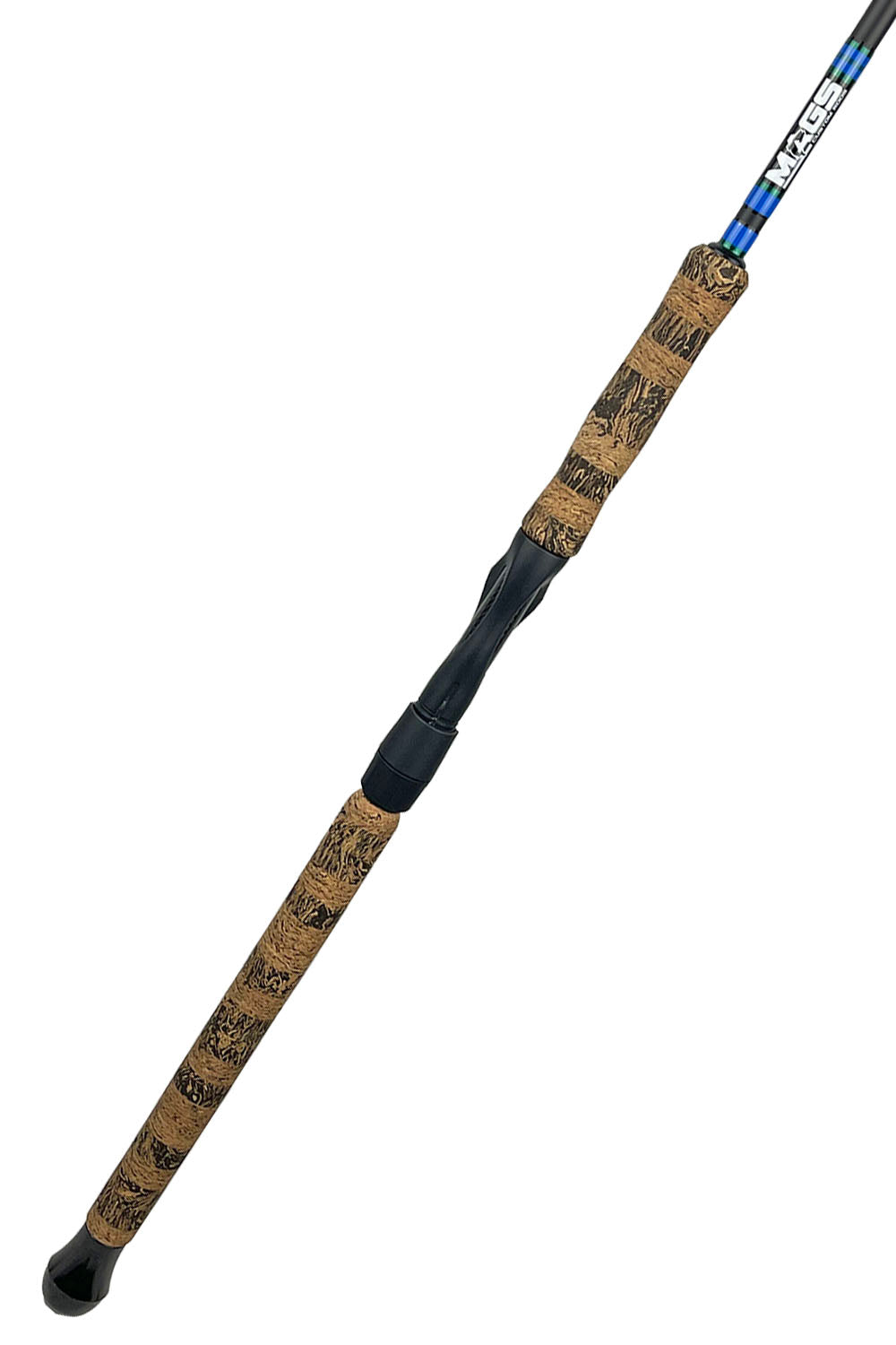 13' Mod-Fast Float Centerpin with Blue Wraps and Metallic Green Trim (6-10lb)