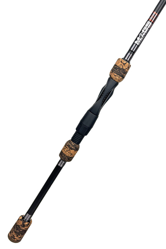 7'2 Medium Fast Spinning with Metallic Steel Wraps and Metallic Copper Trim