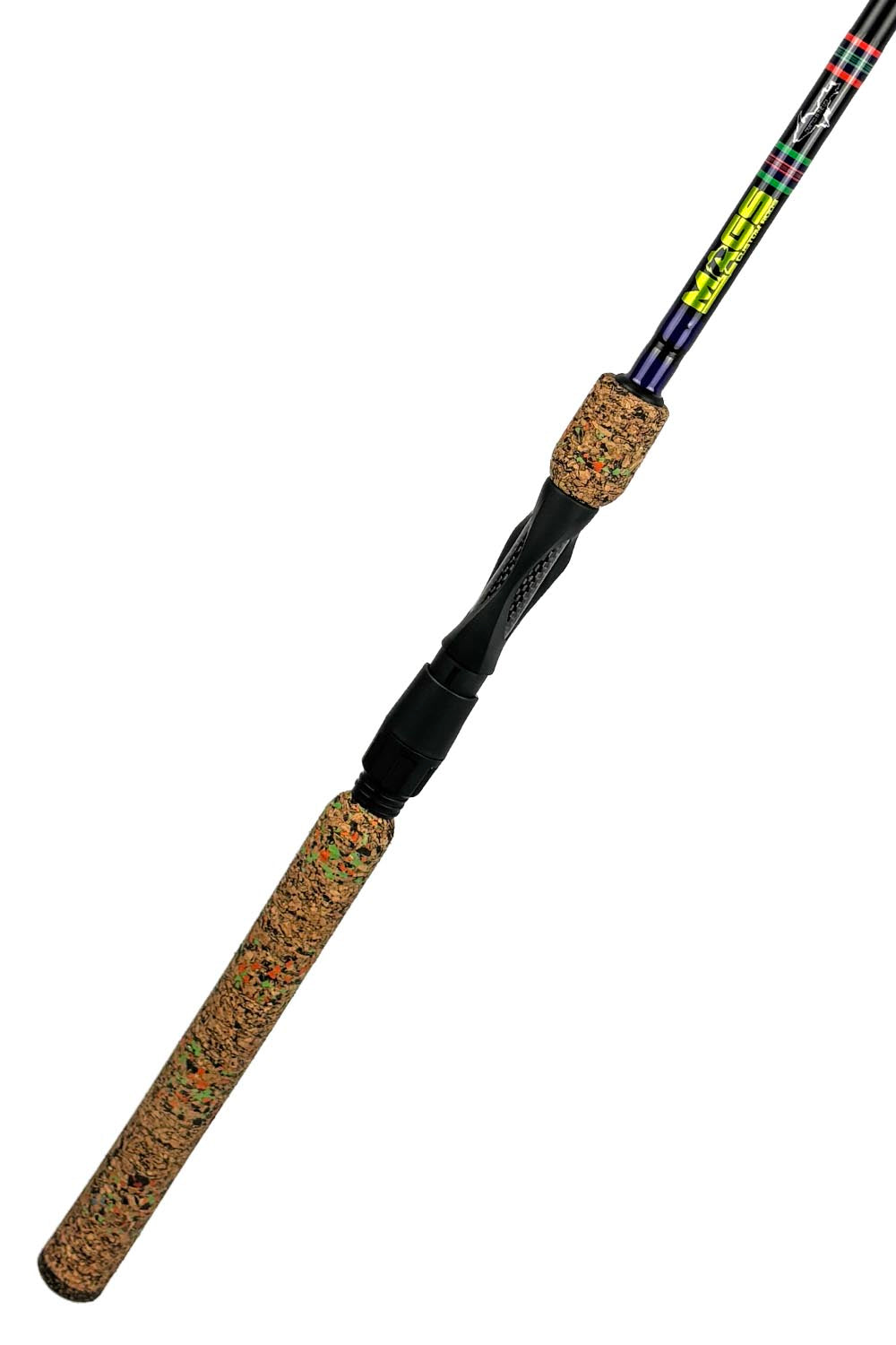 7'2 Medium Fast Spinning with Purple Wraps