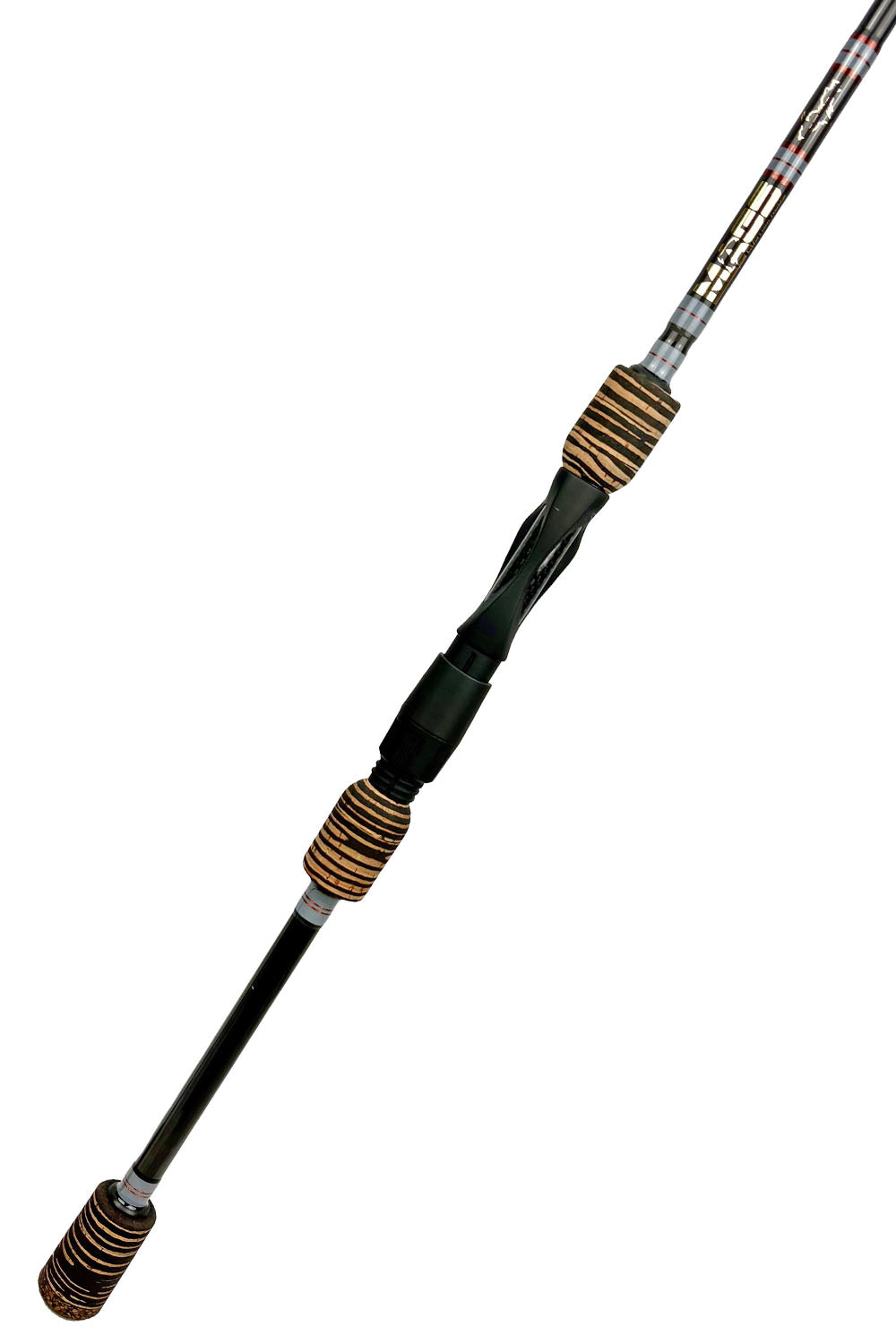 7'6 Medium Mod-Fast Spinning with Gray Wraps and Metallic Copper Trim