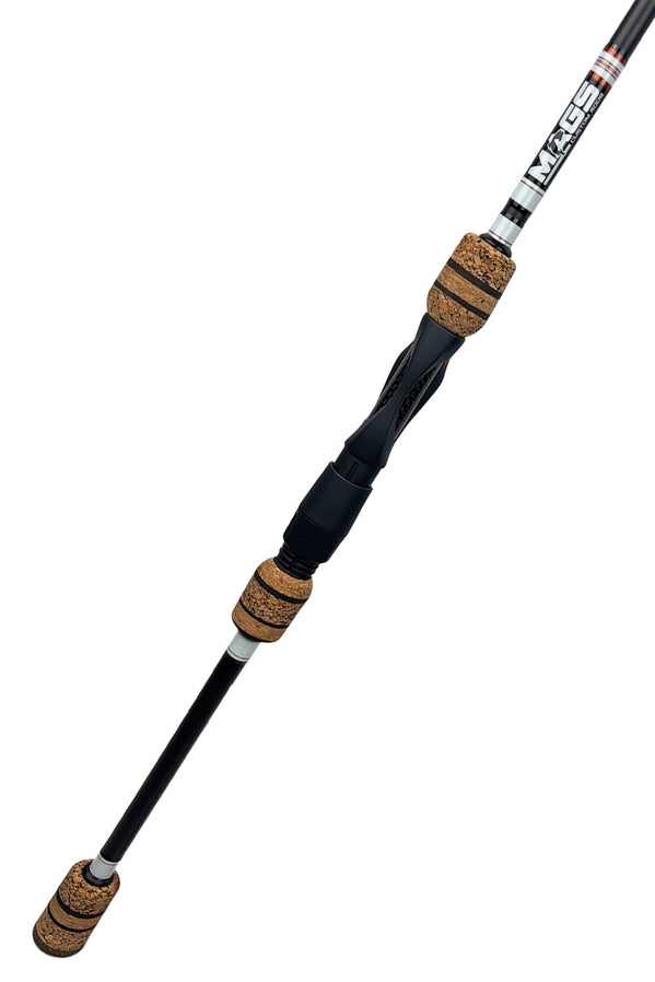 7'8 ML X-Fast Spinning with White Wraps and Metallic Copper Trim