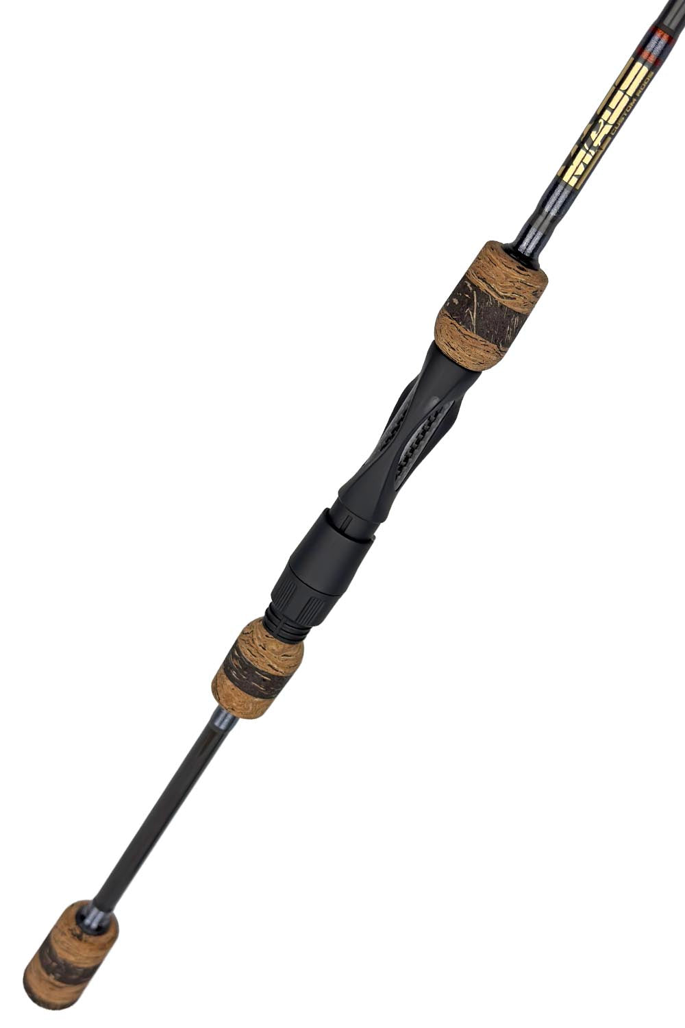 7' Light Mod-Fast Panfish with Metallic Charcoal Wraps and Metallic Copper Trim