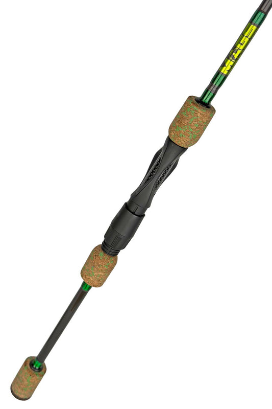 7' Light Mod-Fast Panfish with Metallic Green Wraps