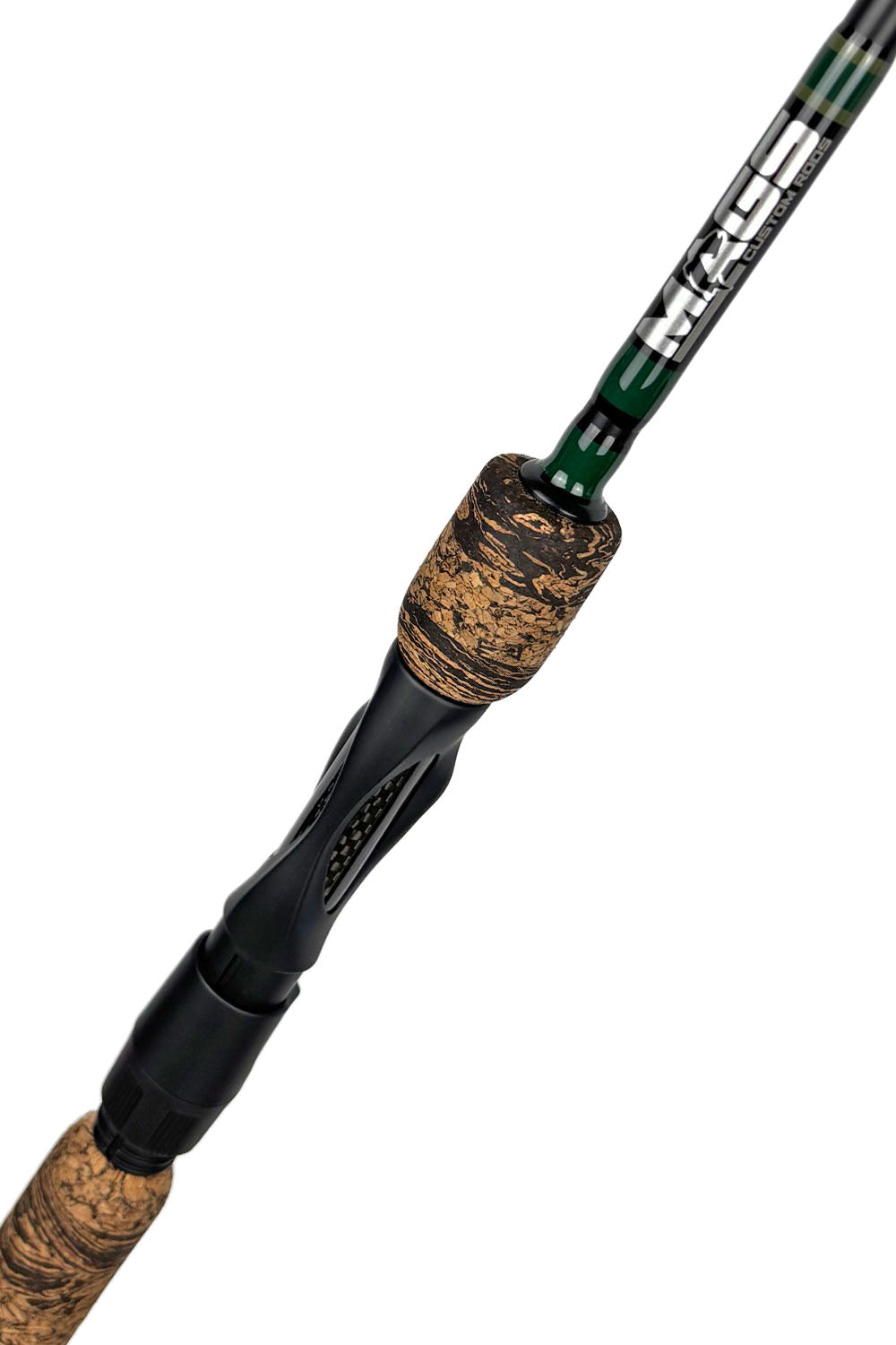 7' Medium Mod-Fast Spinning with Army Green Wraps and Forest Green Accents