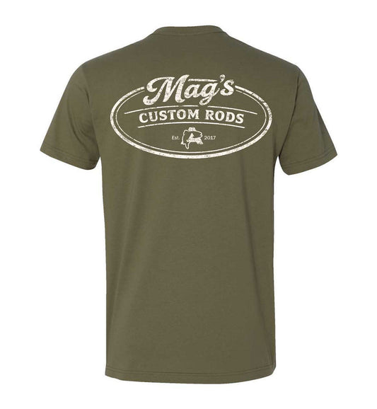 Army Green Retro T-Shirt