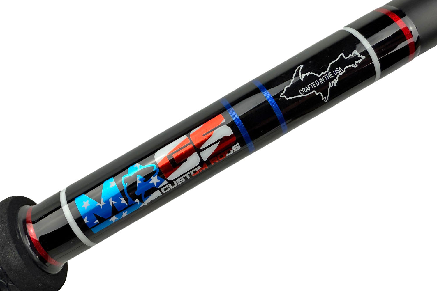 mags custom fishing rods Musky Telescopic Pre-Built Rod rippin raps Spinning Pre-Built Rod 7'6 ml