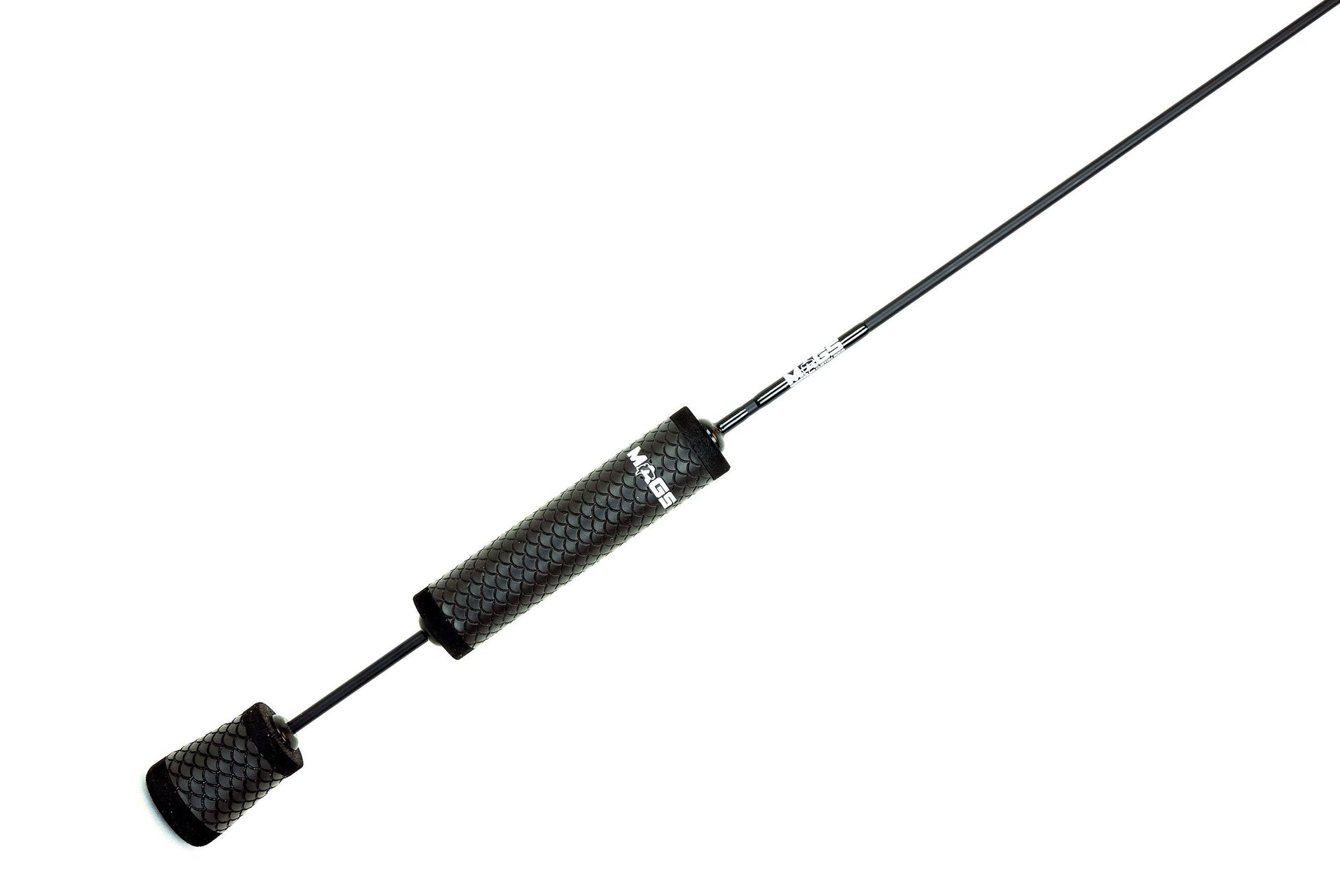 custom walleye ice fishing rods Pre-Built Carbon Ice Rod MAGS-Medium 32" / Split Grip